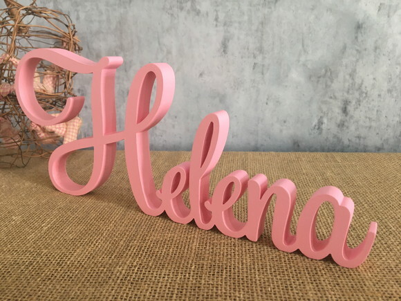Letras de mdf -nomes - Letras Cursivas