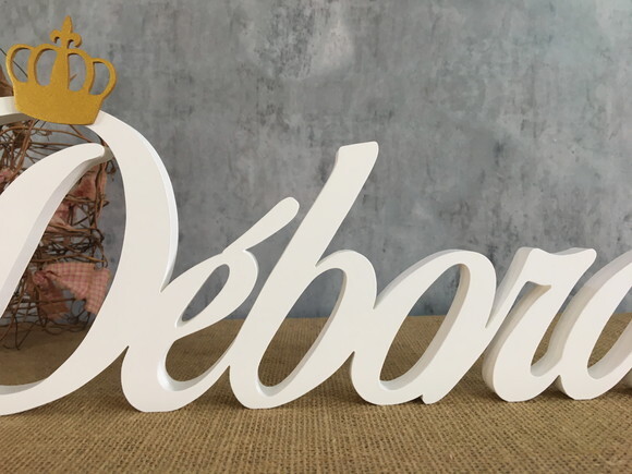 Letras de MDF -Nomes - Letras Cursivas