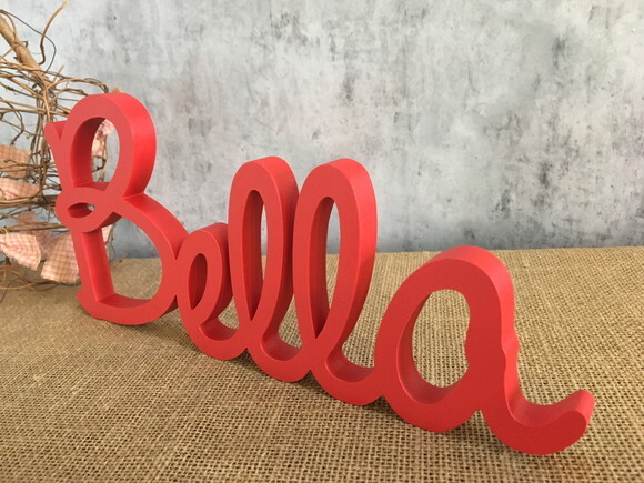 Letras de MDF -Nomes - Letras Cursivas