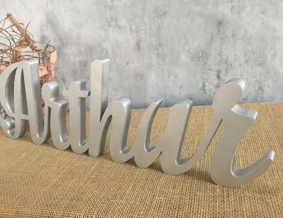 Letras de MDF -Nomes - Letras Cursivas
