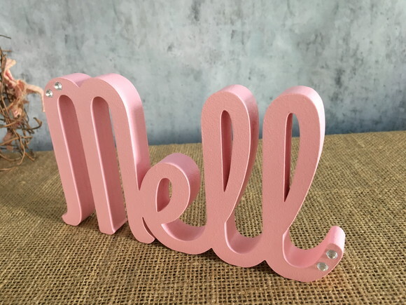 Letras de MDF -Nomes - Letras Cursivas