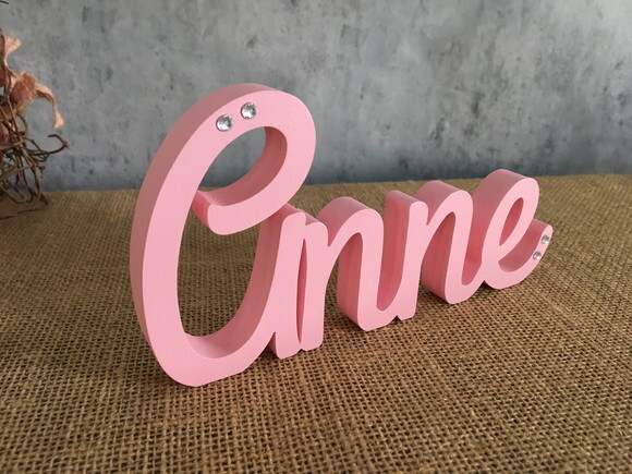 Letras de MDF -Nomes - Letras Cursivas