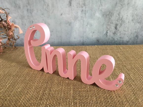 Letras de MDF -Nomes - Letras Cursivas
