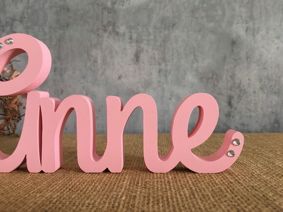 Letras de MDF -Nomes - Letras Cursivas