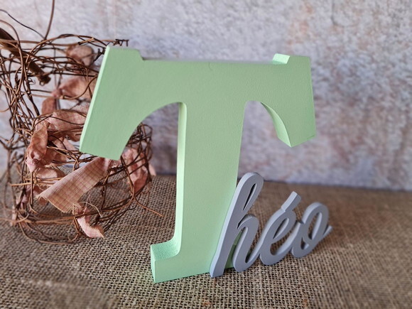 Letras de mdf -nomes 18cm