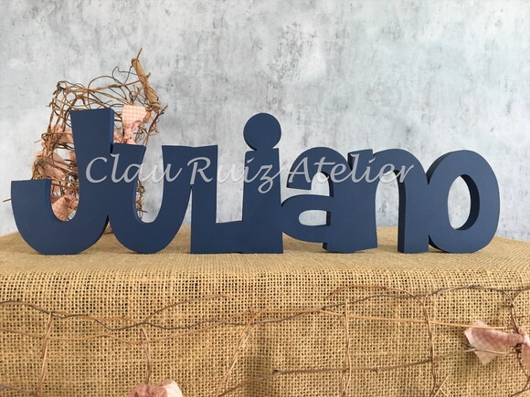 Letras de MDF -Nomes Linha CH