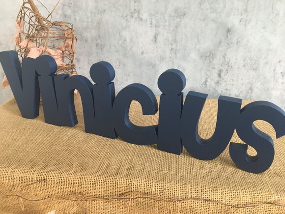 Letras de MDF -Nomes Linha CH