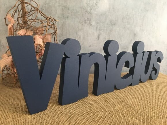 Letras de MDF -Nomes Linha CH