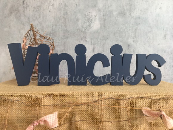Letras de MDF -Nomes Linha CH