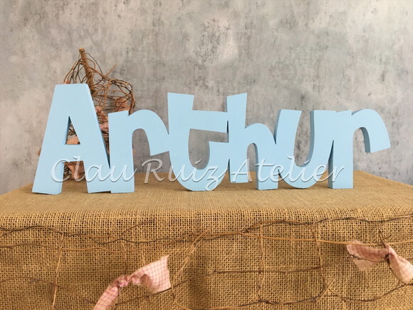 Letras de MDF -Nomes Linha CH