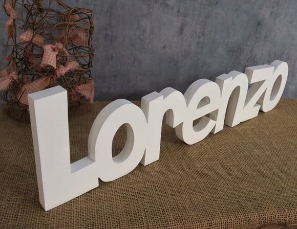 Letras de MDF -Nomes Linha CH