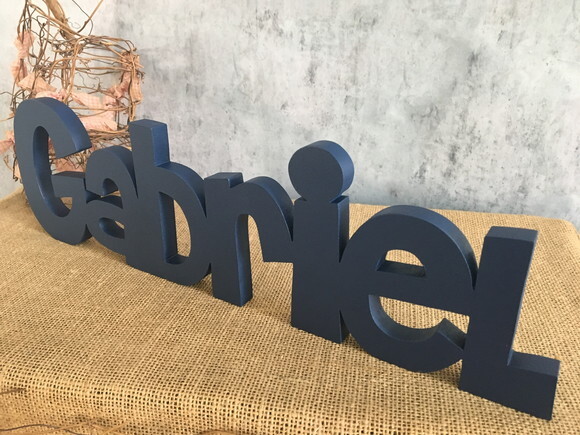 Letras de MDF -Nomes Linha CH