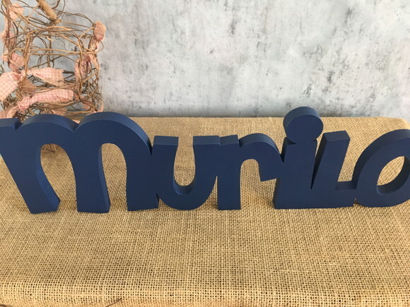 Letras de MDF -Nomes Linha CH