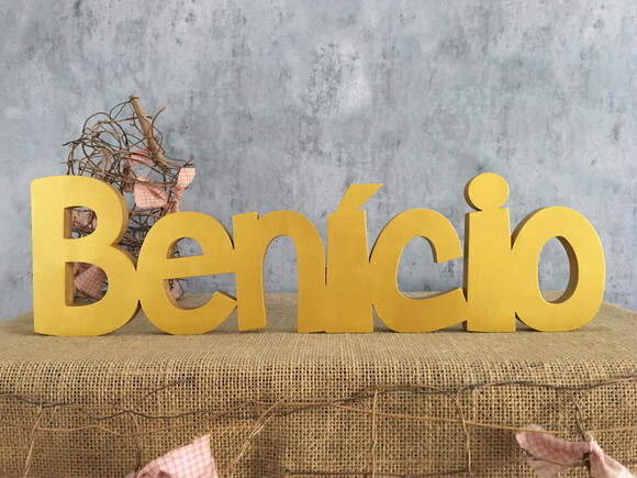 Letras de MDF -Nomes Linha CH