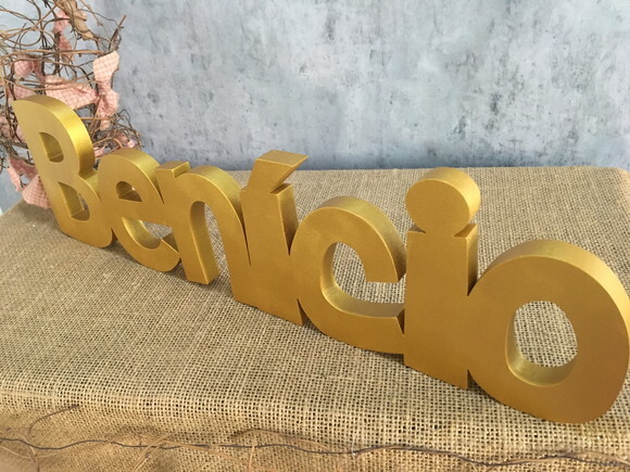 Letras de MDF -Nomes Linha CH