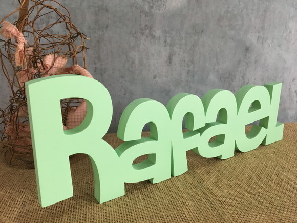 Letras de MDF -Nomes Linha CH