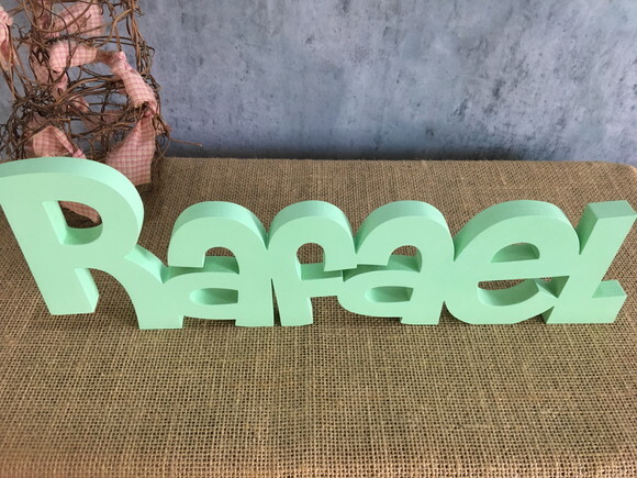 Letras de MDF -Nomes Linha CH