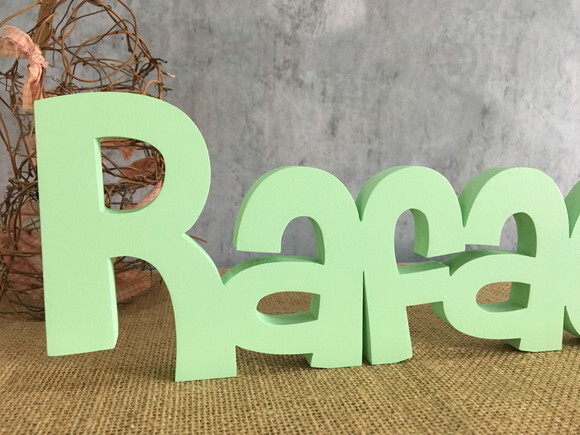 Letras de MDF -Nomes Linha CH