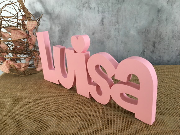 Letras de MDF -Nomes Linha CH