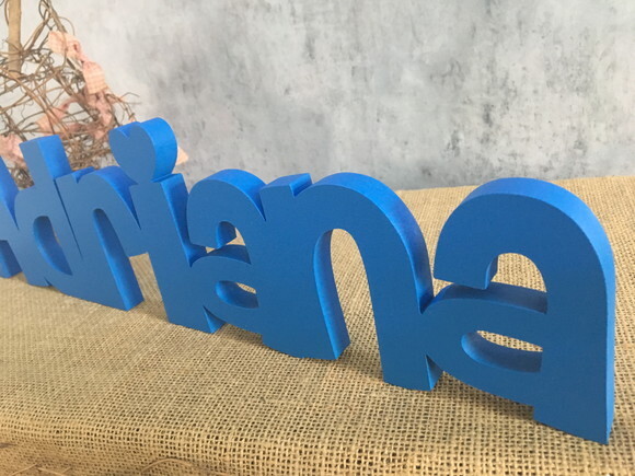 Letras de MDF -Nomes Linha CH