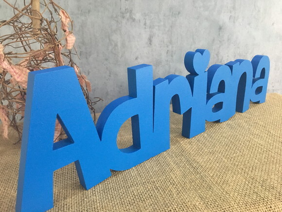 Letras de MDF -Nomes Linha CH