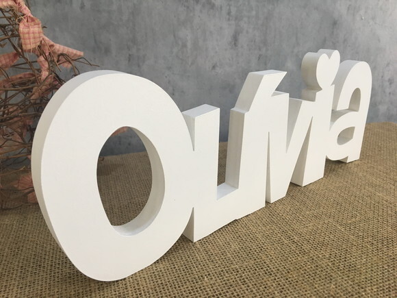 Letras de MDF -Nomes Linha CH