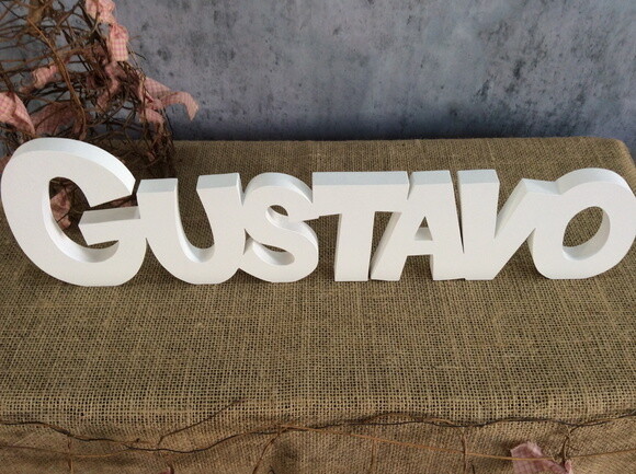 Letras de MDF -Nomes Linha CH