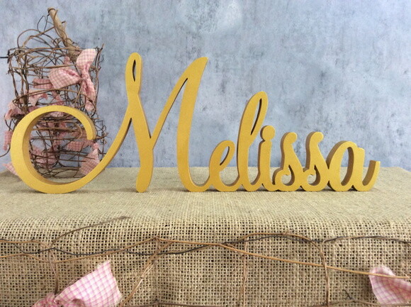 Letras de MDF -Nomes- Linha Cursiva
