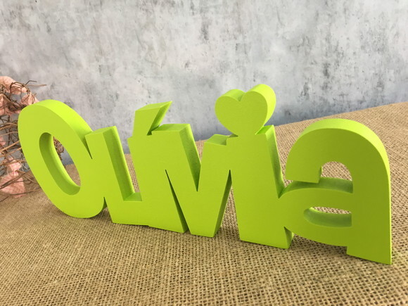 Letras de MDF -Nomes.