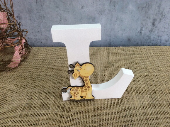 Letras de MDF Iniciais - Safari