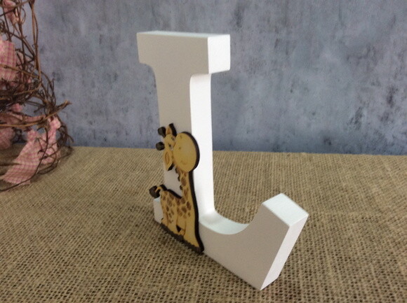 Letras de MDF Iniciais - Safari
