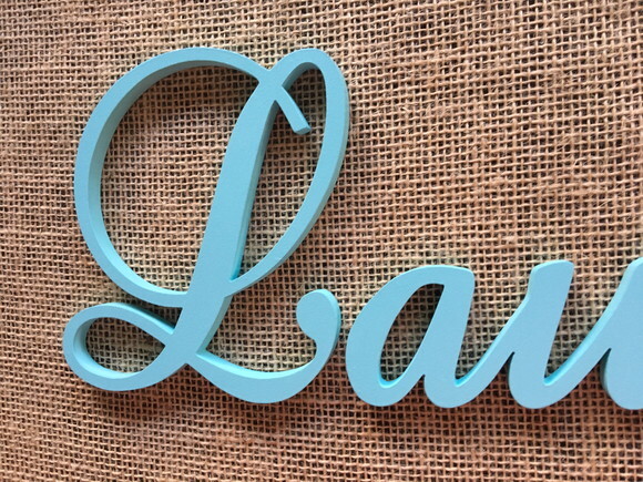 LETRAS DE MDF LAUNDRY