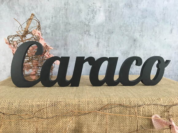 LETRAS DE MDF PALAVRAS. - CARACO