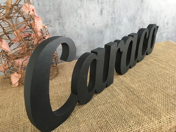 LETRAS DE MDF PALAVRAS. - CARACO