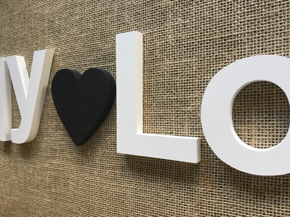 Letras de Parede MY LOVE