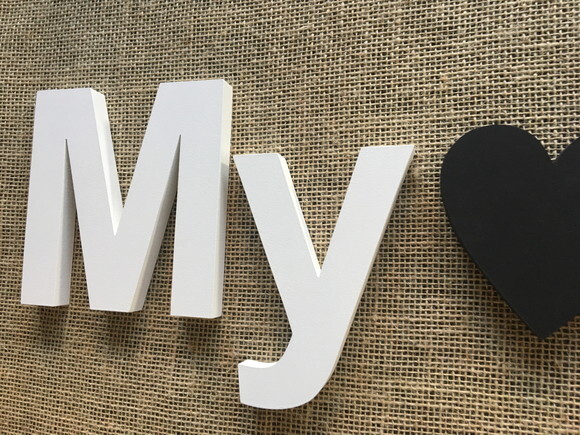 Letras de Parede MY LOVE
