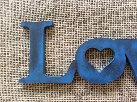Letras de Parede Rústicas LOVE