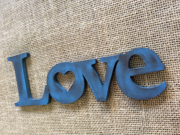 Letras de Parede Rústicas LOVE