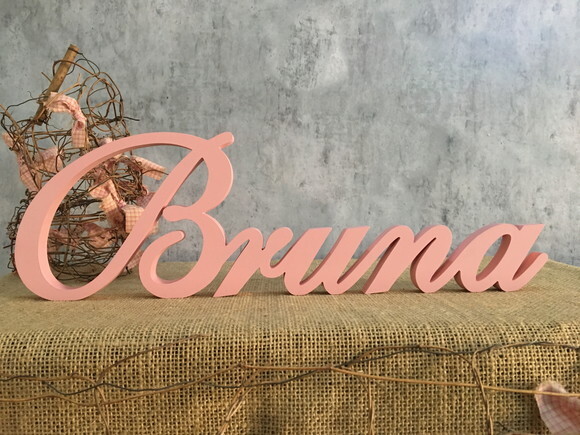 Letras Decorativas - nome em MDF
