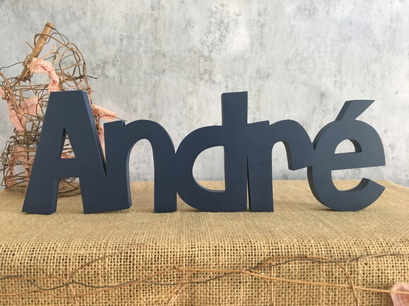 Letras Decorativas - nome em MDF
