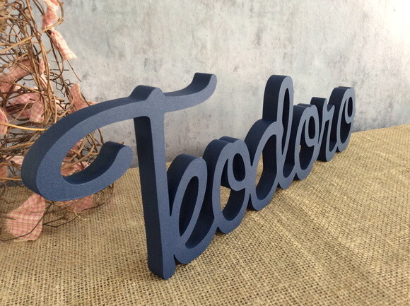 Letras Decorativas - nome em MDF