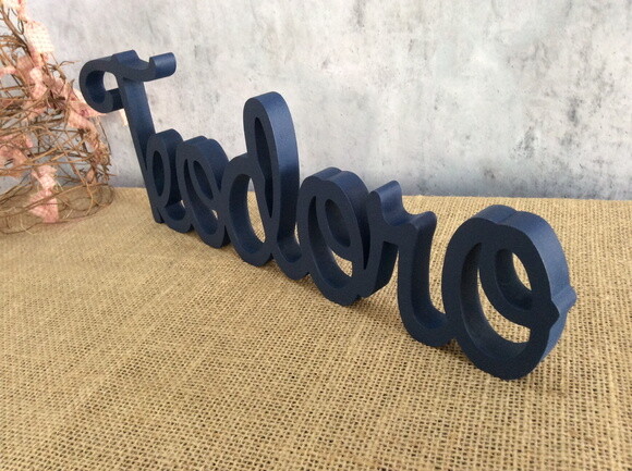 Letras Decorativas - nome em MDF