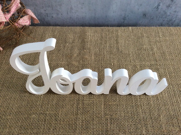 Letras Decorativas - nome em MDF