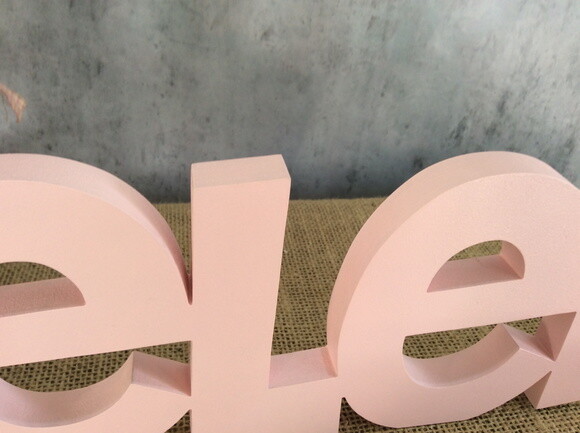 Letras Decorativas - nome em MDF