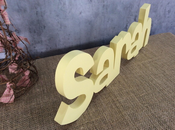Letras Decorativas - nome em MDF