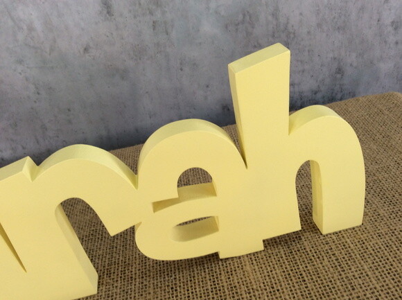 Letras Decorativas - nome em MDF