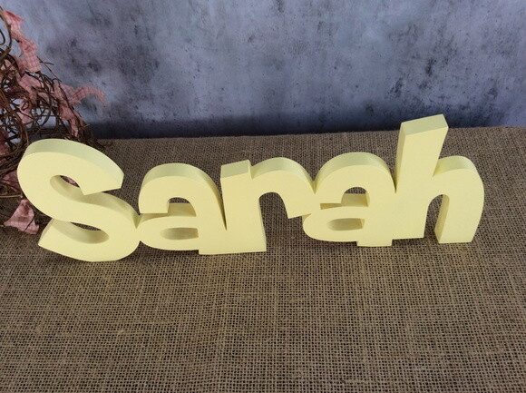 Letras Decorativas - nome em MDF