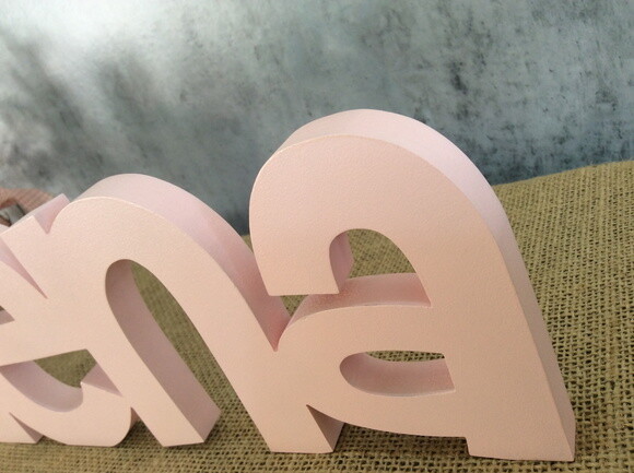Letras Decorativas - nome em MDF