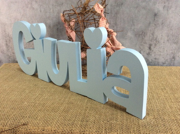 Letras Decorativas - nome em MDF