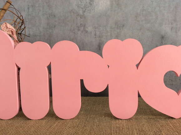 Letras Decorativas - nome em MDF